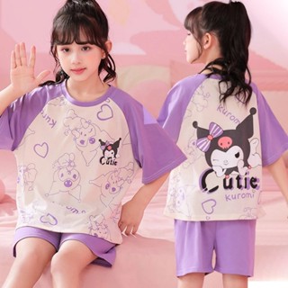  Set Bộ  Kuromii CUTIE  Mẫu Hè Bé Gái bộ Gấu Dâu áo liền quần Set thời trang bé gái 9-52Kg  Mã NGAN030  