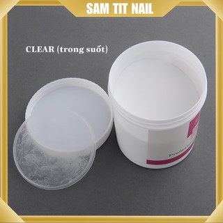 [120g] Bột đắp móng CLEAR Ezflow 3trong1 (đắp bột, bột nhúng, đính đá)