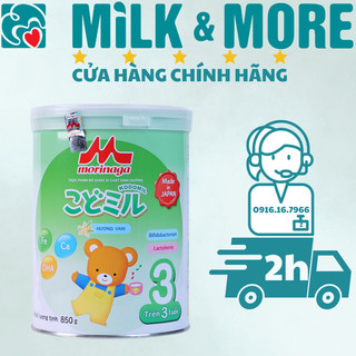 Sữa bột morinaga 3 850g - nhật bản chính hãng - cho trẻ trên 3 tuổi