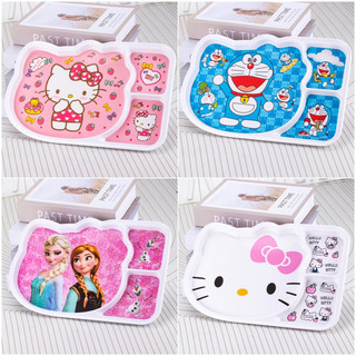 Khay đĩa mâm đựng thức ăn Hellokitty - Doremon Doraemon