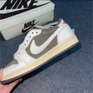 [PiPiSnkr] Giày Sneaker Air Jd 1 Low Travis Scott ‘Reverse Mocha’ LikeAuth