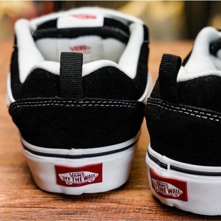 [PiPiSnkr] Giày Sneaker Vans Knu Skool Black White LikeAuth