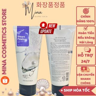 Tẩy Da Chết Ngọc Trai TFS Hàn Quốc Chính Hãng / Tẩy tế bào chết mặt Smart Peeling White Jewel Perle Tuýp 120ml