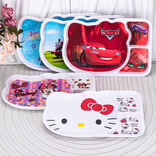 🌸𝐓𝐀̣̆𝐍𝐆 𝐐𝐔𝐀̀🌸 Khay đĩa mâm đựng thức ăn - muỗng Hellokitty - Doremon Doraemon