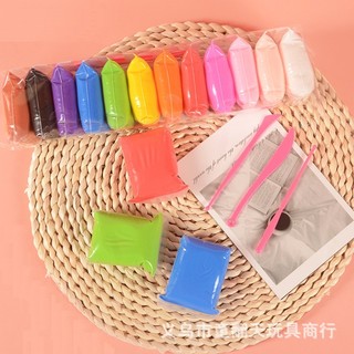 Đất sét tự khô 12 màu, đất nặn cho bé nhiều màu giá rẻ an toàn cho bé