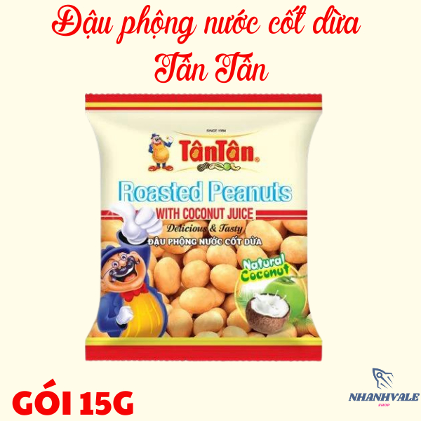 Đậu phộng nước cốt dừa Tân Tân gói 15g