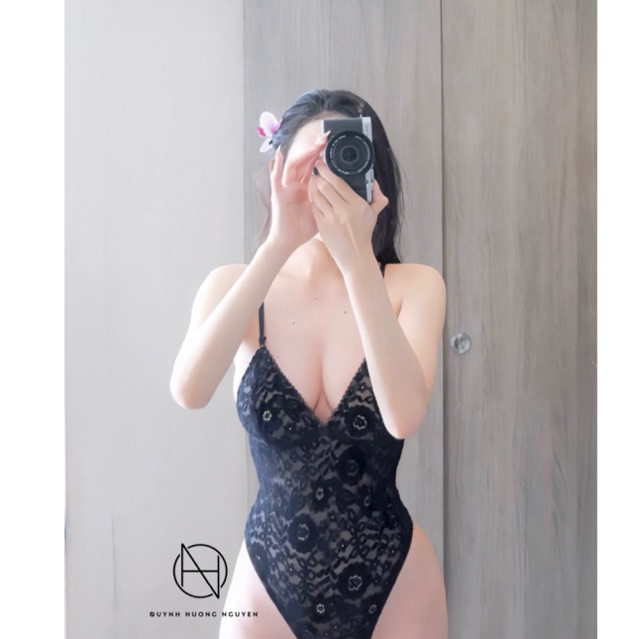 B4 - Body cup tam giác không gọng, ren co giãn 4 chiều sexy (mút mỏng có thể tháo rời) | BigBuy360 - bigbuy360.vn