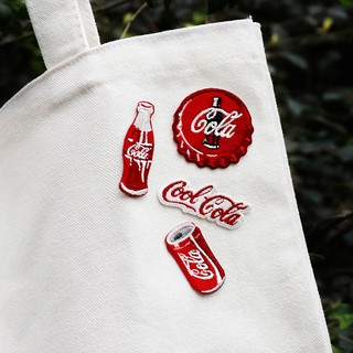 Zanmo sticker ủi thêu - patch thêu ủi quần áo coca cola