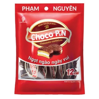 Bánh phủ socola Choco PN bịch 12 cái