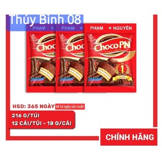 Bánh phủ socola Choco PN bịch 12 cái