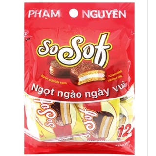 Bánh phủ socola Choco PN bịch 12 cái