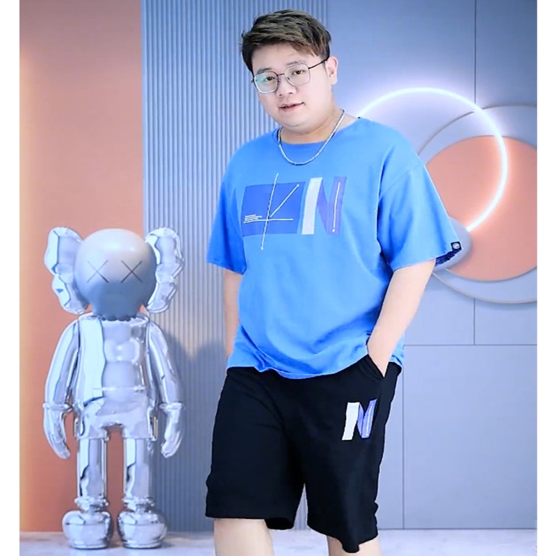 Bộ đồ nam big size họa tiết chữ N