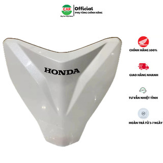 Mặt nạ trước honda wave a110 năm 2017-2018 màu trắng. 64300k89v00zc