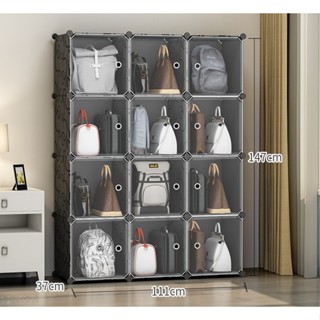  Siêu Phẩm Tủ Nhựa Lắp Ghép Thông Minh Đựng Túi Xách Nhiều Màu Sắc Để Lựa Chọn 