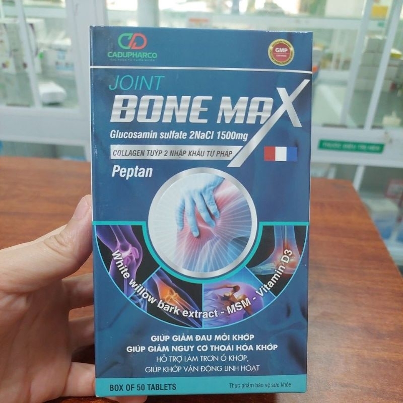 JOINT BONE MAX giảm thoái hóa khớp,bôi trơn ổ khớp