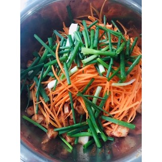 kim chi củ cải Trắng