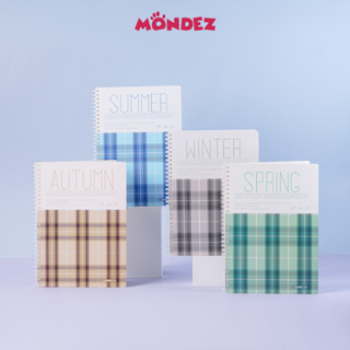 Sổ Lò Xo Nhựa Mềm Macaron Giấy Caro, Sổ Lò Xo A5/B5 150 trang, Định Lượng 100 gsm, Sổ Tay Ghi Chép, Takenote