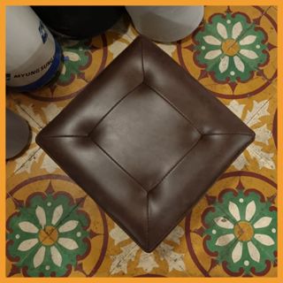 [Da Cleo - Loại Cao Cấp] Ghế Đôn Vuông Sofa Màu Cánh Gián Kê Chân Ngồi, Ghế Bàn Trang Điểm Bọc Mút Nhiều Màu Sắc