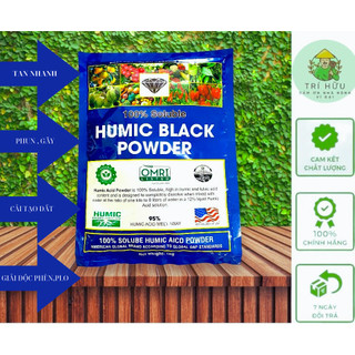 Phân bón hữu cơ humic black powder túi 1kg