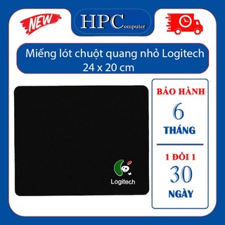 Lót chuột, pad mouse logitech chuyên văn phòng - mềm mịn - cực rẻ, 20cm x 24cm