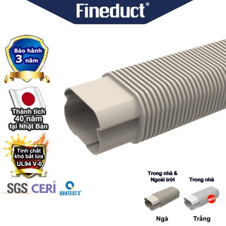 Trunking Nhựa Fineduct Ống Mềm Màu Ngà FA70/ FA80/ FB80/ FA100/ FA120/ FA140 - Hàng nhập khẩu chính hãng