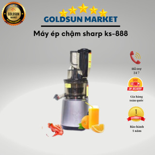 Máy ép trái cây Corisu KS-888 công suất mạnh 260W ép kiệt bã, công nghệ ép lạnh nguyên chất Vitamin