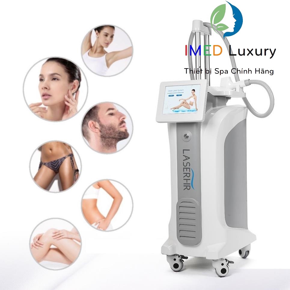 Máy Triệt Lông Lạnh Diode  Laser 808 HR New 2023 [IMED LUXURY]