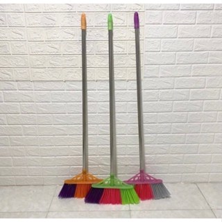 Chổi quét nước quét nhà cán inox-Chổi cước nhựa cán inox