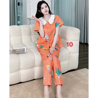 Đồ bộ mặc nhà , chất liệu thô kate mềm