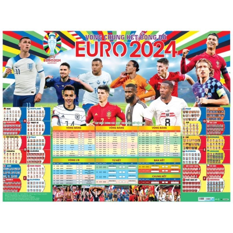 Lịch bóng đá 2024