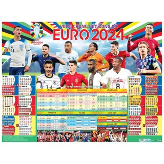 Lịch bóng đá euro 2024