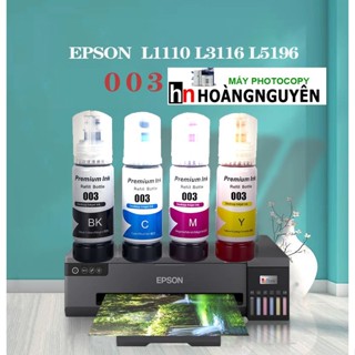 Mực máy in Epson L3110, L1110, L3150 | Mực in 003 Ecotank