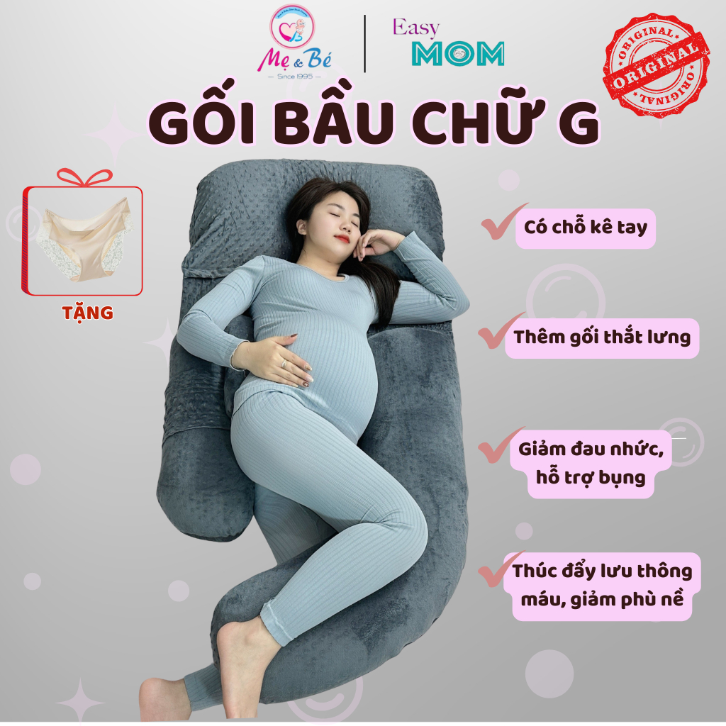 Gối Bầu Chữ G Chính Hãng EASYMOM