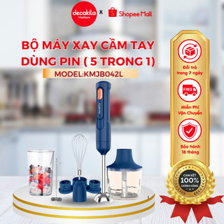 Máy Xay Đa Năng DECAKILA (KEJB - 056B) Cầm Tay 5 In 1 Cao Cấp Công Suất 1000W Tiện Lợi Sử Dụng