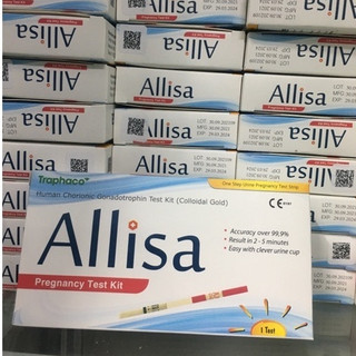Que thử thai Allisa (có che tên )