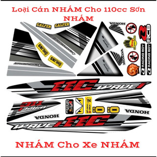 [Loại 1] Tem Rời Wave 110i -125i cho 110cc (2017-2024) - Giá 1 Bộ 903552