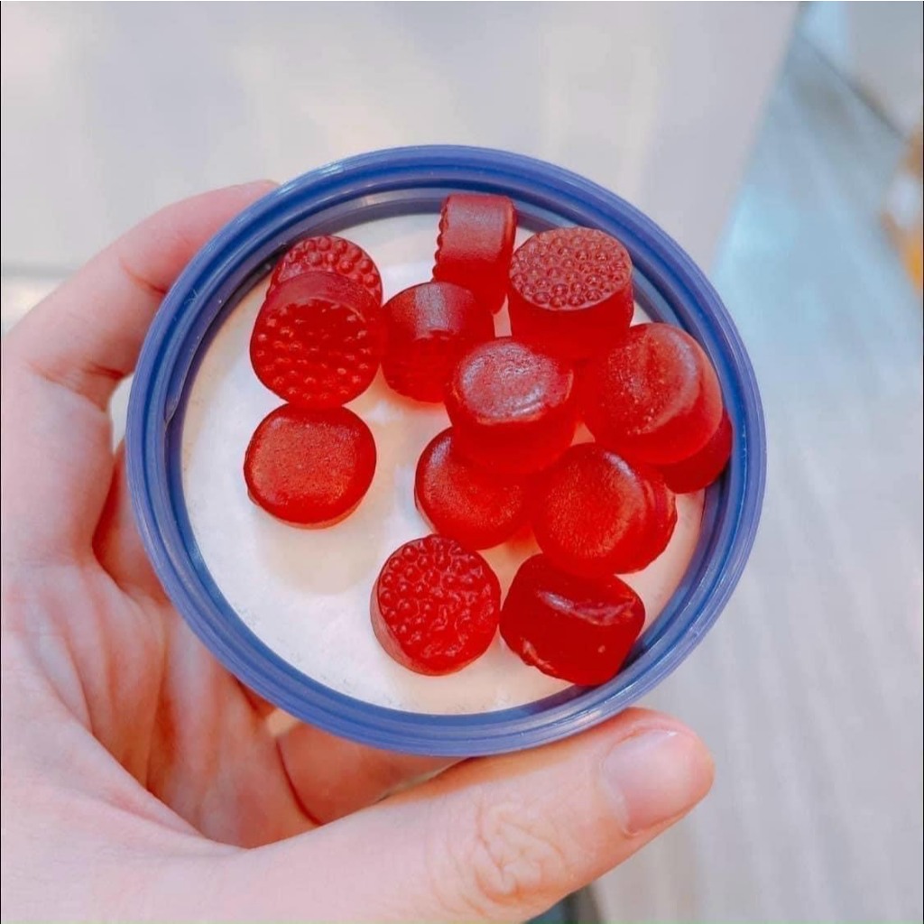 Kẹo Dâu Natrol Gummies Melatonin giúp hỗ trợ người mất ngủ ngủ ngon hơn sâu giấc hơn