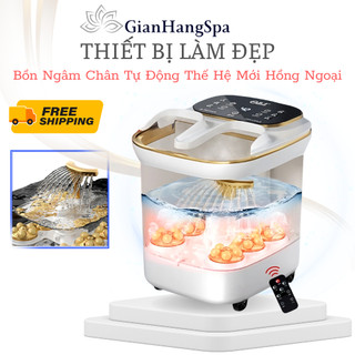 Bồn ngâm massage chân Tự Động Thế Hệ Mới, Máy Ngâm Chân Hồng Ngoại (BH12 TH)