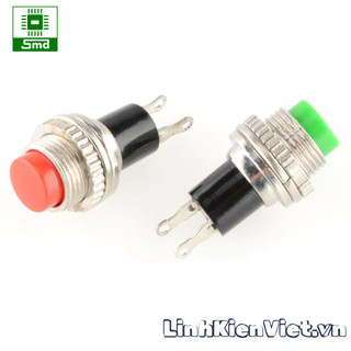 Nút nhấn, công tắc nhấn nhả ds - 314 10mm, công tắc nhấn nhả ds314