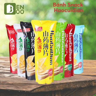 Bánh Snack khoai từ HaoCuiDian túi 90gr nhiều vị thơm ngon - Ăn vặt Healthy