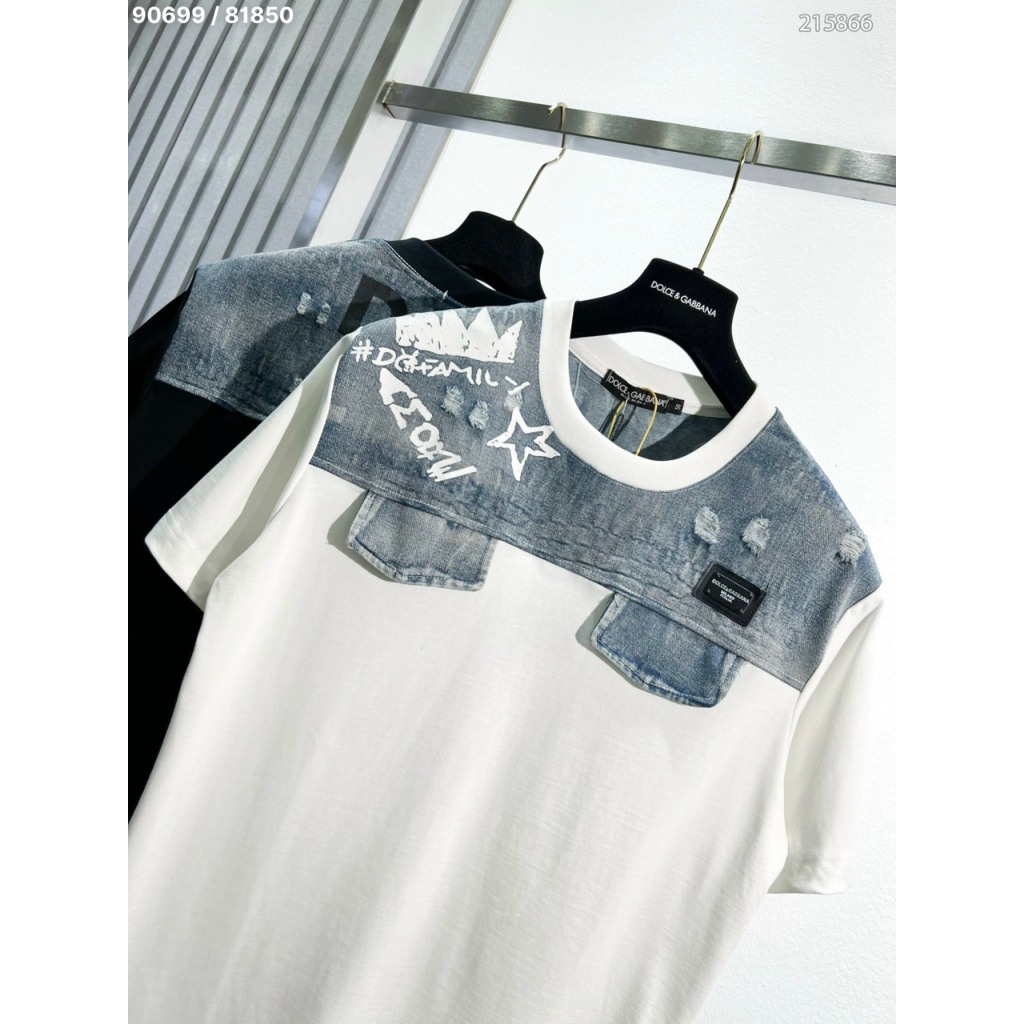 Áo Thun Nam Áo thun nam cao cấp  Tee - Shirt Dolce Gabbana New 2024