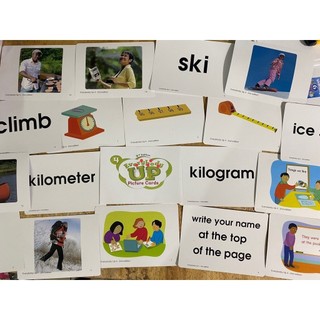 Flashcard - Everybody Up (New) 1,2,3,4,5 (khổ A5, in 2 mặt, ép plastic)