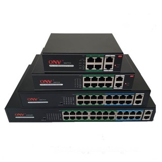 Switch Poe 16 Port Onv H1016PLS + 2 Uplink