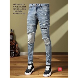 Quần Jean Nam Chất Bò Cao Cấp JIKIXU Ống Côn Jocger XMDR Co Dãn 4 Chiều (NHIỀU MẪU)