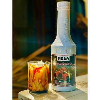  ĐƯỜNG ĐEN MOLA chai 1.5kg Pha chế sữa tươi trân châu đường đen 