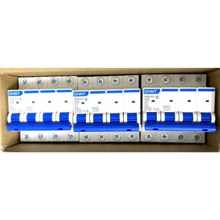 Áp tô mát 4p chint ac - aptomat chint nxb-63 4p 63a dóng cắt 6ka nxb4-63