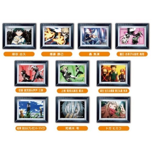 Tranh ảnh My hero academia - Art frame collection B box