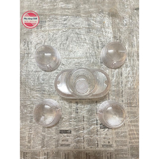 Nắp chụp xi nhan và đèn hậu màu trắng xe cub 78
