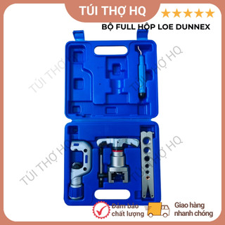 Bộ loe - bộ lã ống đồng lệch tâm full hộp xanh hàng chính hãng DUNNEX model CT-N806-L 1 kẹp trắng