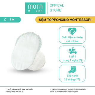  Nệm bình an Topponcino cho bé 0-3 tháng mang lại cảm giác an toàn cho bé - Hàng chính hãng